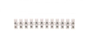 Złączka zaciskowa 12-torowa 6mm2 450V 41A bezhalogenowa biała 74 CE WS/EKL 1 S 2056224 /10szt./