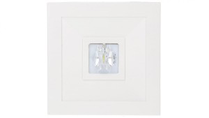 Oprawa awaryjna LOVATO N LED 1W (opt. koryt.) 1h jednozadaniowa biała ECO LED LVNC/1W/E/1/SE
