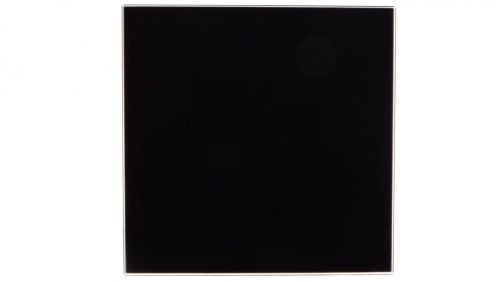 Panel do ramki i korpusu 125mm czarny mat Trax Glass PTGB125M