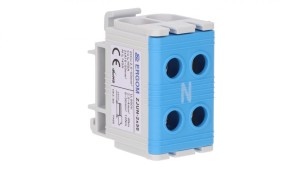 Złączka szynowa 2-torowa niebieska ZJUN-2x50/BL R34RR-07010021203