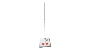 Maszt odgromowy na podstawie betonowej H=1,5m aluminiowy KM101 AL /1 kpl./