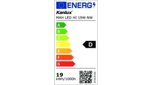 Oprawa hermetyczna MAH LED HI 19W-NW RYF 2400lm 4000K IP65 575/80mm PC/PC 22606