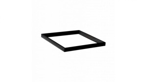 Rama montażowa do panelu LED 600x600x44 zatrzaskowa aluminium czarna EC79574