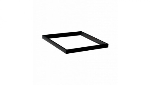 Rama montażowa do panelu LED 600x600x44 zatrzaskowa aluminium czarna EC79574