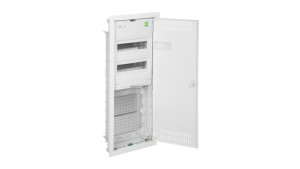 Rozdzielnica modułowa MSF TWIN RP 2x12 (N+PE) + 2x12 podtynkowa multimedialna IK05 IP30 2015-02