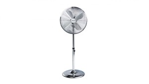 Wentylator Ravanson chrom polerowany 50W śr. 44,5 cm 4 śmigła oscylacja pozioma WT-7040SN INOX