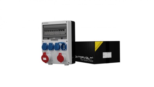 Rozdzielnica budowlana TD-S/FI 32A 16A 4x230V Schuko Doktorvolt 6442