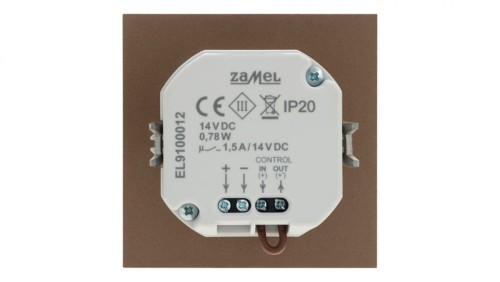 Oprawa schodowa LED Navi pt 14V DC regulowany czujnik ZLO biała zimna LED11121641