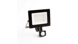 Projektor LED z czujnikiem ruchu PIR 20W 1800lm IP65 4000K czarny EC79881