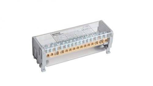 Blok dystrybucyjno-rozdzielczy MOBLOCK 2P 1000V 125A -15 2x35 + 2x25 + 11x6mm TS35 MAB2126A18