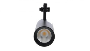 Reflektor szynowy, punktowy COB VERKO czarny 1-fazowy 24W 4000K 1920lm C40-VRK-1F-024BL-4K