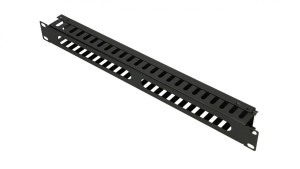 Organizer kabli 1U 19 z metalową osłoną Extralink