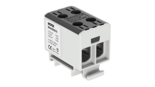 Złączka OTL50-2 kolor czarny 2xAl/Cu 1,5-50mm2 1000V AC / 1500V DC Zacisk uniwersalny MAA2050S10
