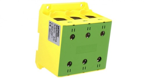 Złączka OTL300-3 żółto-zielony 3xAl/Cu 95-300mm2 1000V AC / 1500V DC Zacisk uniwersalny MAA3300Y10
