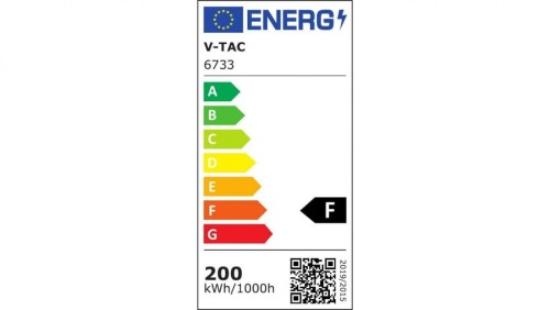 Projektor LED 200W 17600lm 4000K Seria F-Class IP65 Czarny 6733