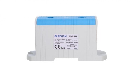 Złączka szynowa 1-torowa ZJUN-240/BL niebieska R34RR-07010021001