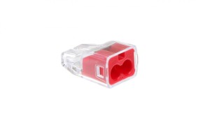 Szybkozłączka SCP2 B10 IDEALNA wtykowa do drutów i wielodrutów 2-torowa 4mm 32A 450V 88001001 /10 szt./