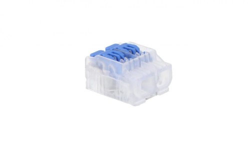 IDEALNA Szybkozłączka SCL2 B10 z dźwignią do linek i drutów 2-torowa 4mm 32A 450V 88001303 /10 szt./
