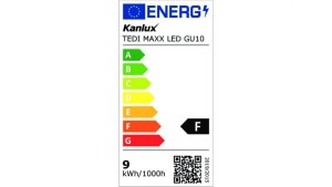 Żarówka LED GU10 TEDI MAXX LED GU10-CW 900lm 6000K barwa zimna 23413