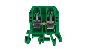 Złączka szynowa 2-przewodowa 10mm2 zielony V2 ZUG-G10 A11-0205