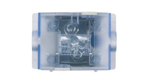 Odgałęźnik instalacyjny 1P OBL 95/35-1 1x95mm2/4x35mm2 szaro-niebieski A13-6418