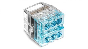 Szybkozłączka SCP6 IDEALNA wtykowa do drutów i wielodrutów 6-torowa 4mm 24A 450V 88000003S /50szt./