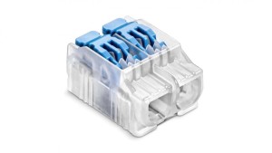 Szybkozłączka SCL2 IDEALNA z dźwignią do linek i drutów 2-torowa 4mm 32A 450V 88000303S /40szt./