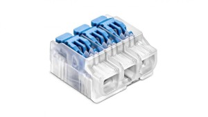 Szybkozłączka SCL3 IDEALNA z dźwignią do linek i drutów 3-torowa 4mm 32A 450V 88000313S /40szt./
