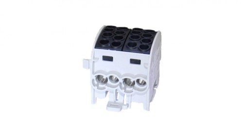 Blok rozdzielczy-odgałęźny Al/Cu SCB 35-2 (80220) SIMBLOCK jednobiegunowy 2x35mm2 czarny 81506007