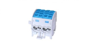 Blok rozdzielczy-odgałęźny Al/Cu SCB 35-2 (80220) SIMBLOCK jednobiegunowy 2x35mm2 niebieski 81506003