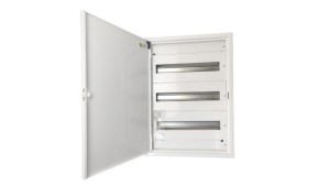 Rozdzielnica natynkowa metalowa 54 modułowa 3x18 436x605x130 RAL9003 IP30 MN54/3/18