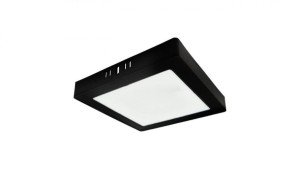 Oprawa downlight N/T kwadrat 18W 1980lm 4000K czarny IP20 DL-1 EC20477