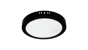 Oprawa downlight N/T okrąg 24W 2640lm 4000K IP20 czarny DL-1 EC20474