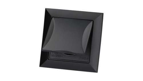 Gniazdo podtynkowe z/u IP44 p/t Pola czarne, 33209