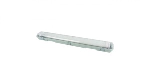 ZESTAW oprawa hermetyczna + 2x tuba LED 60cm 6500K 9W 900lm