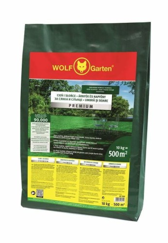 WOLF GARTEN TRAWA PREMIUM CIEŃ I SŁOŃCE SP 500m2  OZN. PARTII DE074-343007M