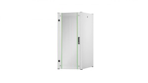 Szafa sieciowa stojąca Hyper Pro 19 32U rack 600x800, drzwi przód szyba, szary, 1000kg DN-51006
