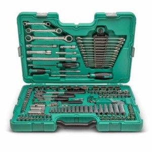 SATA ZESTAW KLUCZY 150el  1/4" 3/8" 1/2" WALIZKA....