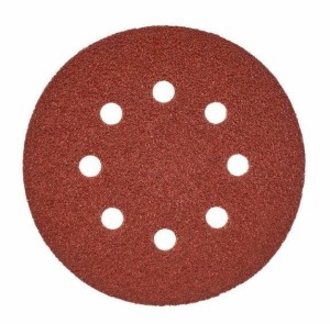 MILWAUKEE KRĄŻEK ŚCIERNY 125mm GR 40 25szT. VELCRO 8 OTWORÓW...W