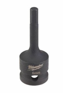 MILWAUKEE NASADKA UDAROWA 1/2" HEX 6 TRZPIEŃ