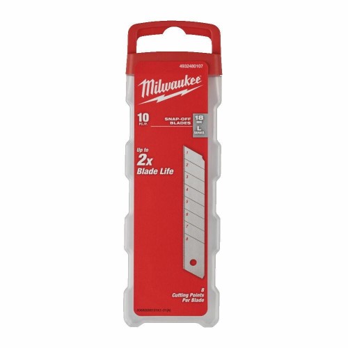 MILWAUKEE OSTRZA WYMIENNE 18mm /10szt.