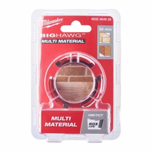 MILWAUKEE OTWORNICA BIG HAWG  54mm MULTI MATERIAL