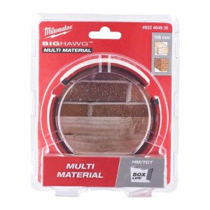 MILWAUKEE OTWORNICA BIG HAWG 108mm MULTI MATERIAL