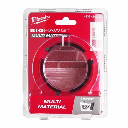 MILWAUKEE OTWORNICA BIG HAWG  82mm MULTI MATERIAL