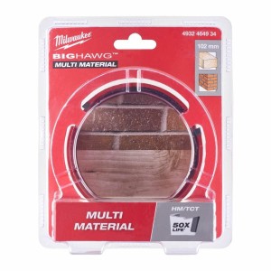 MILWAUKEE OTWORNICA BIG HAWG 102mm MULTI MATERIAL