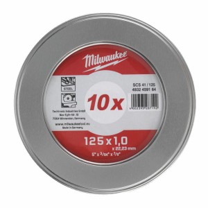 MILWAUKEE TARCZA M. 125x1mm PRO+ (10)...