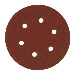 MILWAUKEE KRĄŻEK ŚCIERNY 150mm 6 OTWORÓW P240 /10 szt.