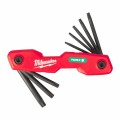MILWAUKEE KLUCZ TORX ZESTAW SKŁADANY 8szt.