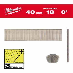 MILWAUKEE SZTYFTY INOX 18G/40mm /5000szt. - M18FN18GS