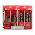 MILWAUKEE WIERTŁA KOBALTOWE DO METALU HSS-G CO  KOMPLET 25 sztuk 1-13mm